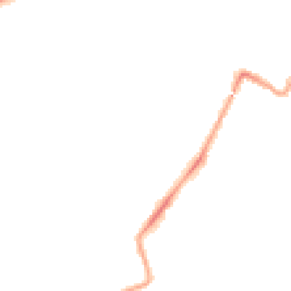 Night-time road noise heatmap for WD18 6NZ