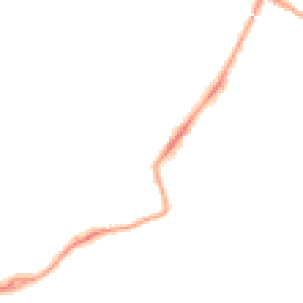 Night-time road noise heatmap for WD18 6PY