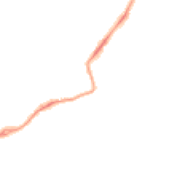 Night-time road noise heatmap for WD18 6XR