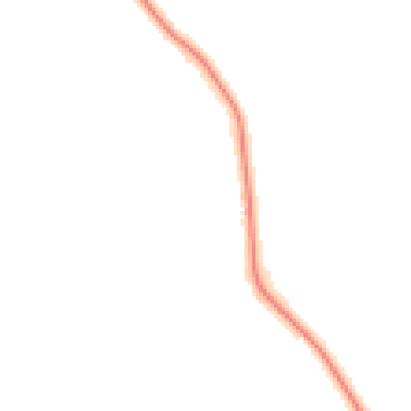 Night-time road noise heatmap for WD19 5BS