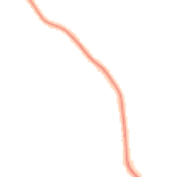 Night-time road noise heatmap for WD19 5DP