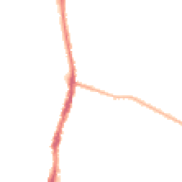 Night-time road noise heatmap for WD24 4EP