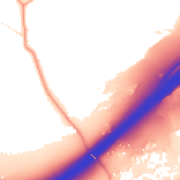 Daytime road noise heatmap for WD3 4NH