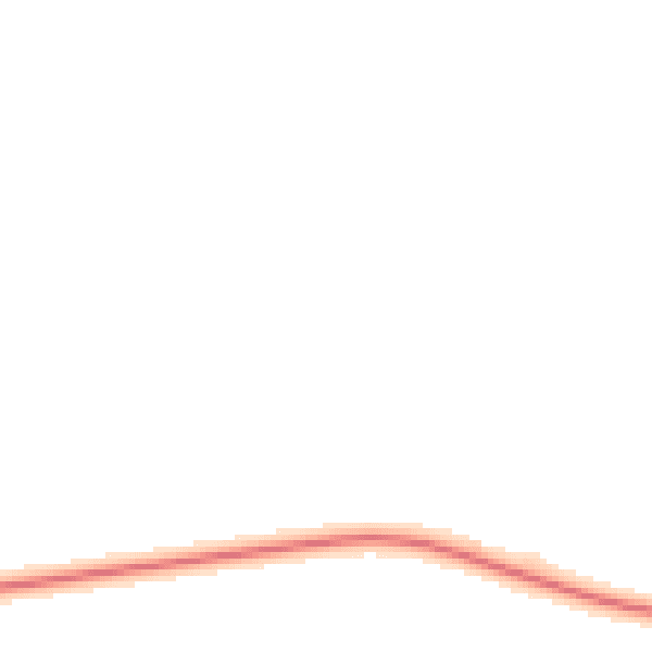 Night-time road noise heatmap for WD3 6EP