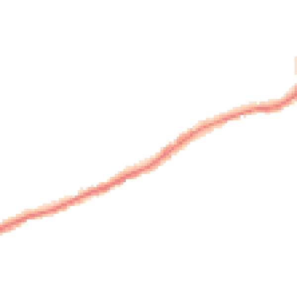 Night-time road noise heatmap for WD3 7DY