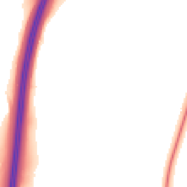 Night-time road noise heatmap for WD3 9TY