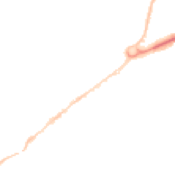 Night-time road noise heatmap for WD6 1AH