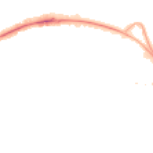 Night-time road noise heatmap for WD6 1RR