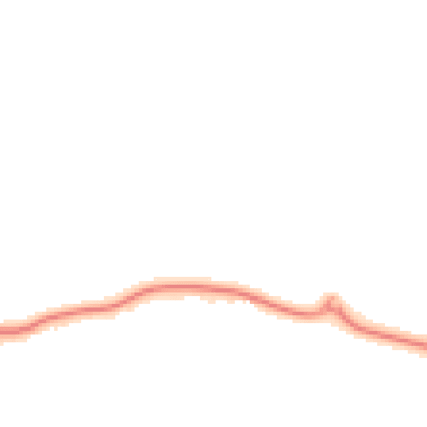 Night-time road noise heatmap for WD6 2HB