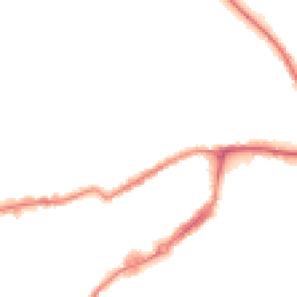 Night-time road noise heatmap for WF10 1FB