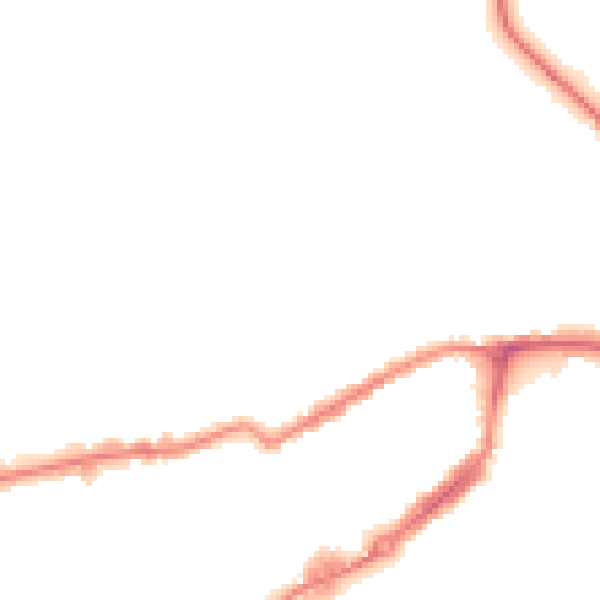 Night-time road noise heatmap for WF10 1FH