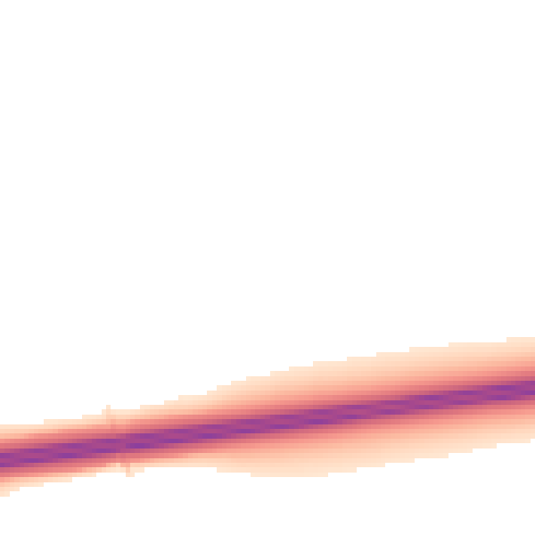 Night-time road noise heatmap for WF11 0AN