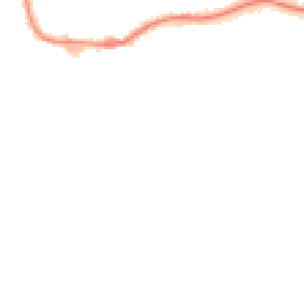 Night-time road noise heatmap for WF11 0DW