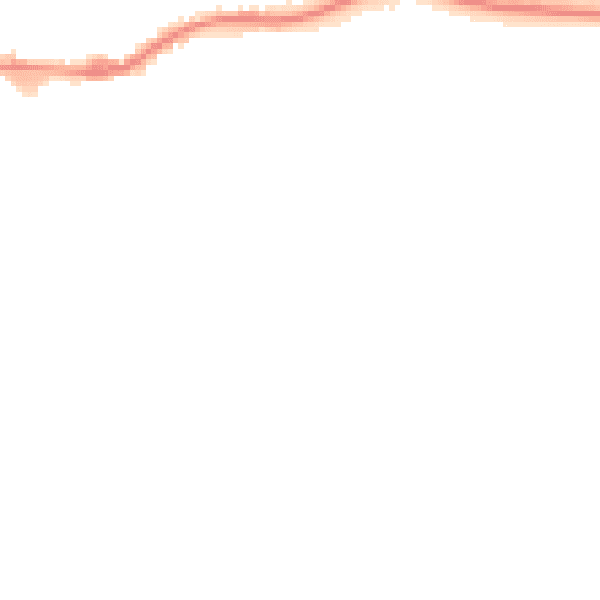 Night-time road noise heatmap for WF11 0DY