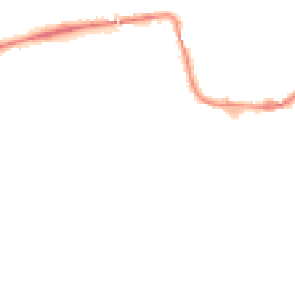Night-time road noise heatmap for WF11 0JB