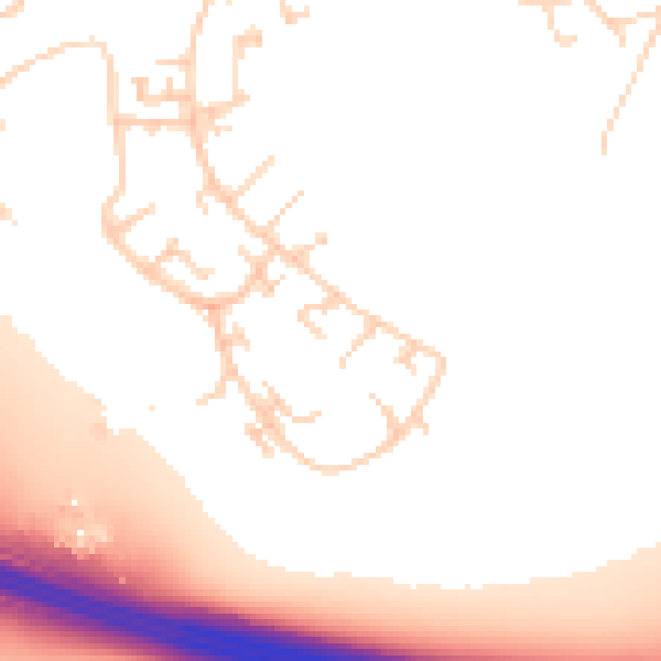Daytime road noise heatmap for WF11 0LU