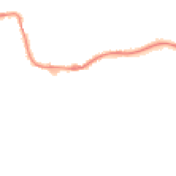 Night-time road noise heatmap for WF11 8AD