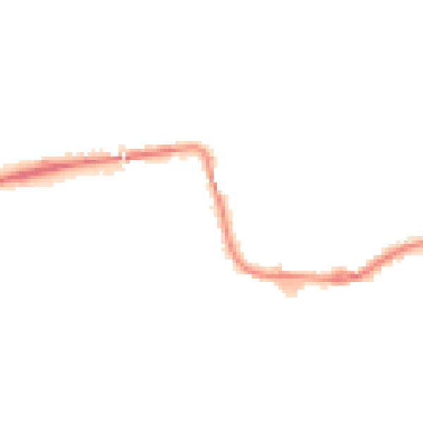Night-time road noise heatmap for WF11 8AH