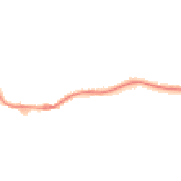 Night-time road noise heatmap for WF11 8BG