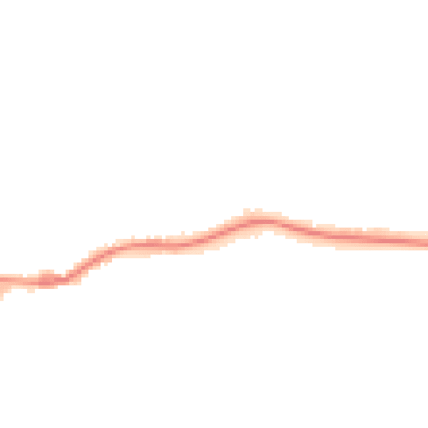 Night-time road noise heatmap for WF11 8DE
