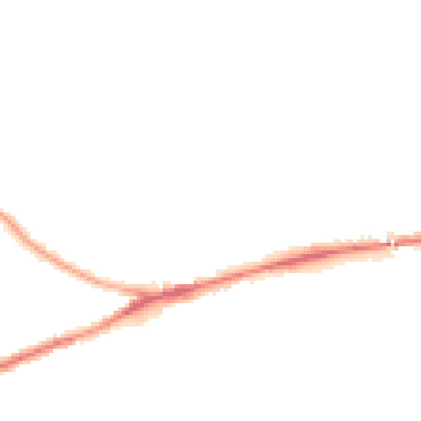 Night-time road noise heatmap for WF11 8HN