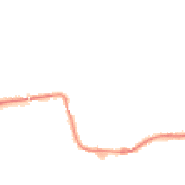 Night-time road noise heatmap for WF11 9AL