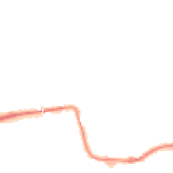 Night-time road noise heatmap for WF11 9AW