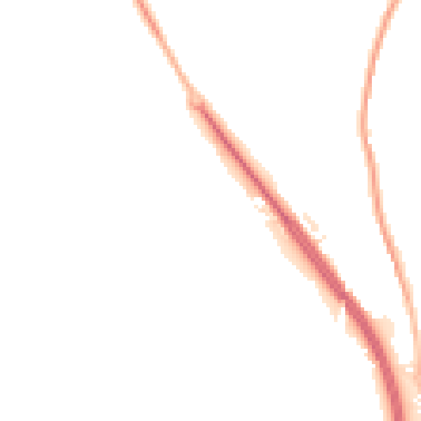 Night-time road noise heatmap for WF11 9FB