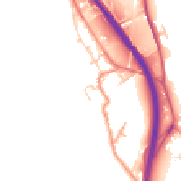 Daytime road noise heatmap for WF11 9HF