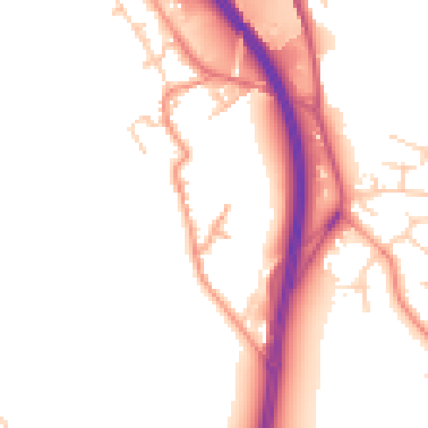 Daytime road noise heatmap for WF11 9HL