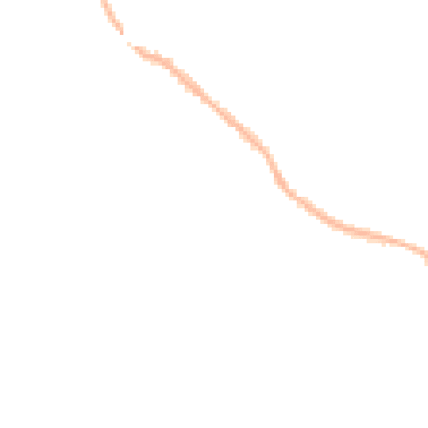 Night-time road noise heatmap for WF12 0AN