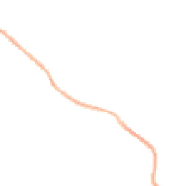 Night-time road noise heatmap for WF12 0DG