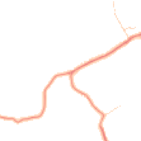 Daytime road noise heatmap for WF12 0NH