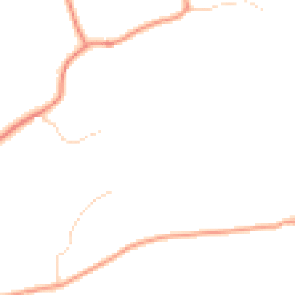 Daytime road noise heatmap for WF12 0NT