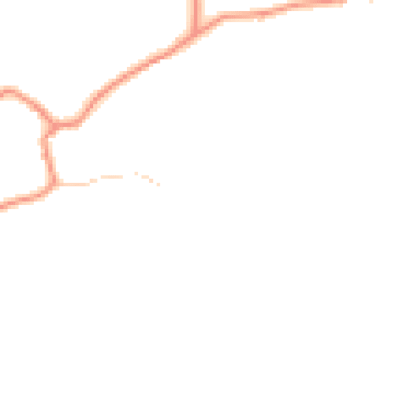 Daytime road noise heatmap for WF12 0NY