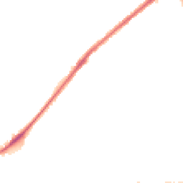 Night-time road noise heatmap for WF12 7LZ