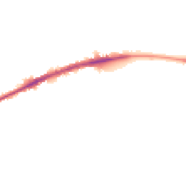 Night-time road noise heatmap for WF12 8HL