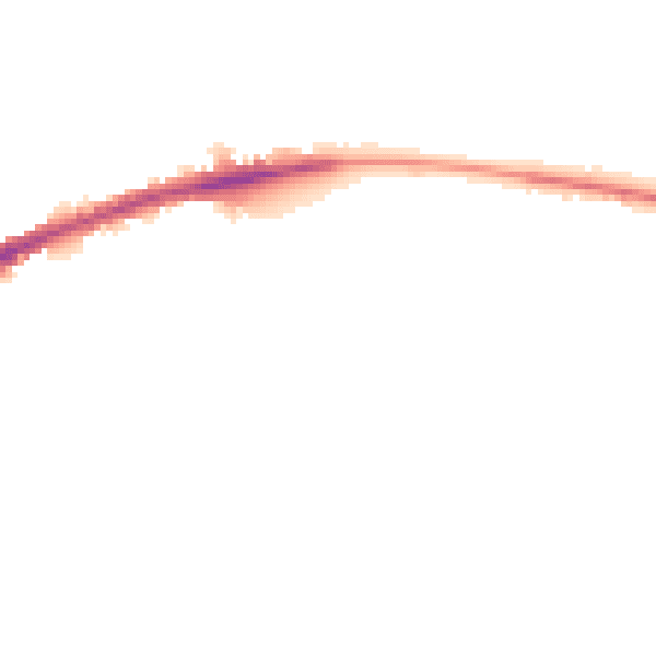 Night-time road noise heatmap for WF12 8HQ