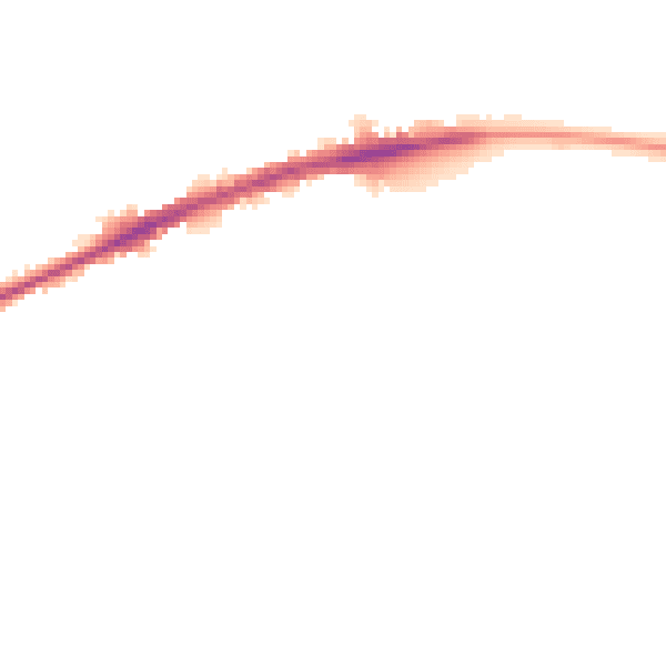 Night-time road noise heatmap for WF12 8HS