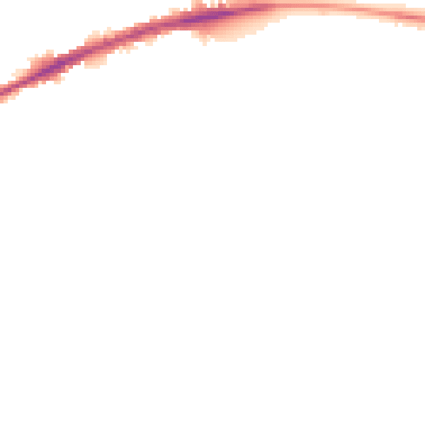 Night-time road noise heatmap for WF12 8JN