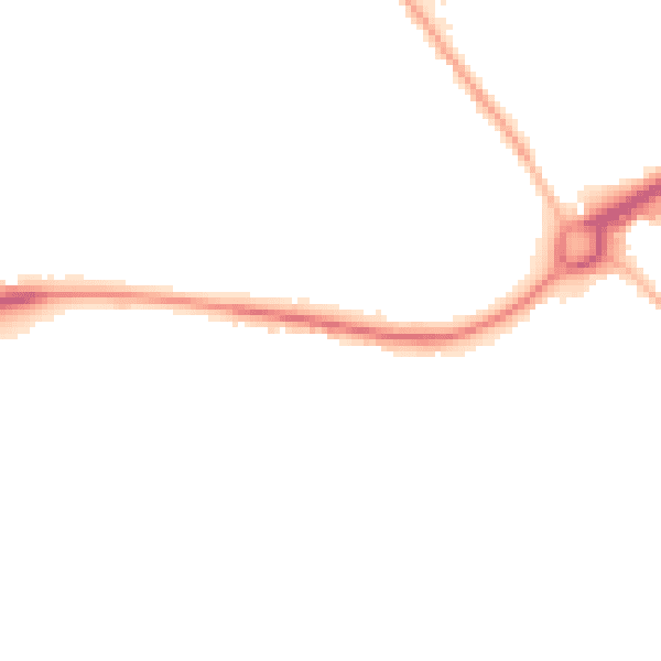 Night-time road noise heatmap for WF12 8PX