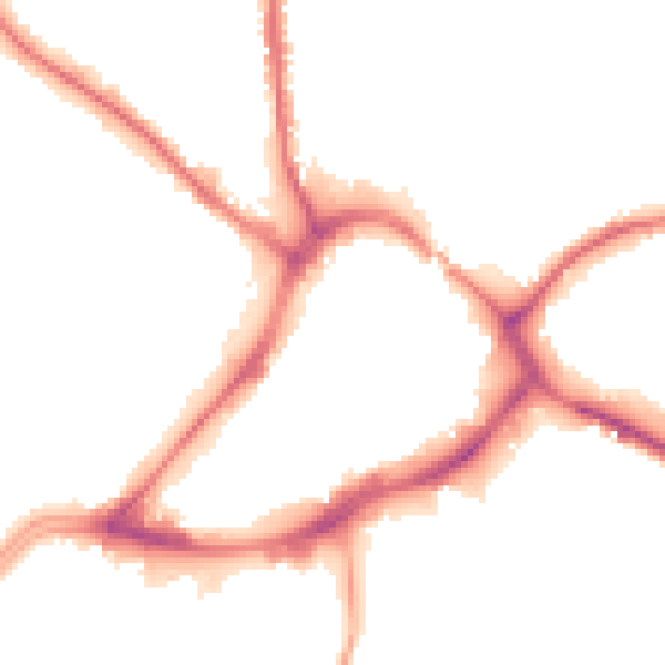 Night-time road noise heatmap for WF13 1AJ