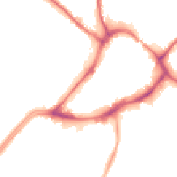 Night-time road noise heatmap for WF13 1NA