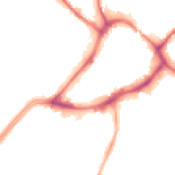 Night-time road noise heatmap for WF13 1NB