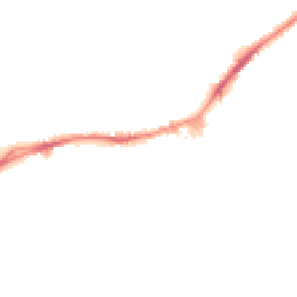 Night-time road noise heatmap for WF13 3JQ
