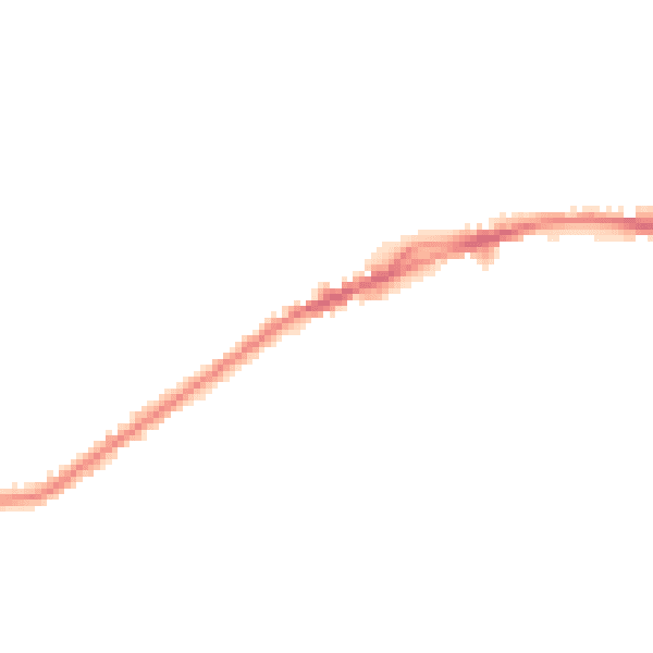 Night-time road noise heatmap for WF13 3LE
