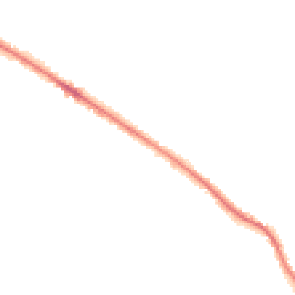 Night-time road noise heatmap for WF13 4AF