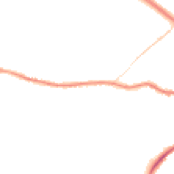 Night-time road noise heatmap for WF15 6NU