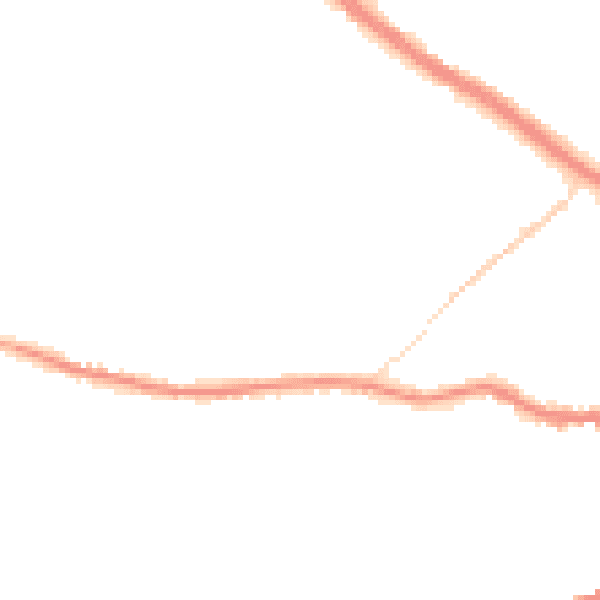 Night-time road noise heatmap for WF15 6QX