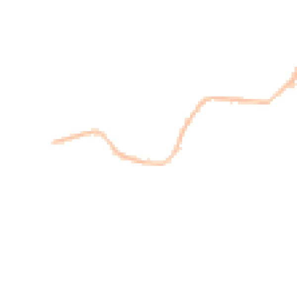 Night-time road noise heatmap for WF15 7AW
